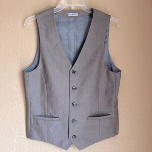 Saville Row Vest Gray S Unisex